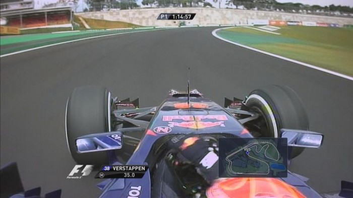 F1: Max Verstappen tízpontos driftet mutatott be