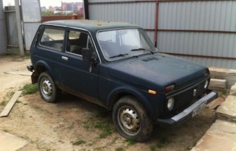 Ez a Lada Niva poraiból támadt fel, és lett partiállat