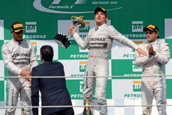 F1: Rosberg mindent megnyert Brazíliában