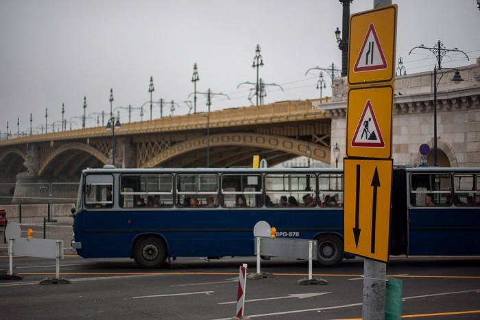 Kellemetlen meglepetés a Margit hídnál 4