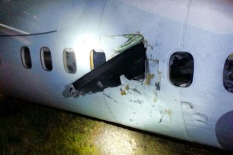 Fejen találta a leszakadt légcsavar az utast!