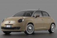 Egy független grafikus megálmodta a Fiat 500 stílusában kivitelezett városi kisautót. A név adta magát, a forma szintén.