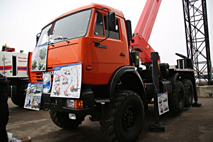 A Kamaz 43114-es teherautót elsősorban az energetikai szektorban tevékenykedő vállalatok használják majd előszeretettel