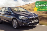 A legjobb egyterű:  BMW 2-es Active Tourer 216d; 99 g/km CO2

(Volkswagen Golf SportsVan 1.6 TDI BlueMotion; 95 g/km CO2)