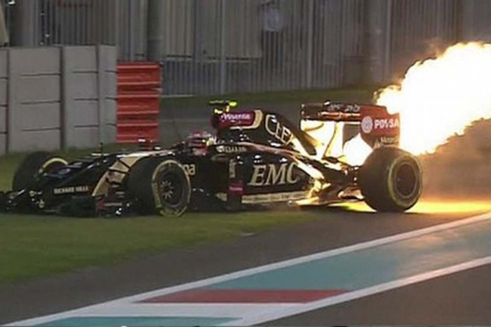 F1: A pillanat, amikor Maldonado motorja felrobbant