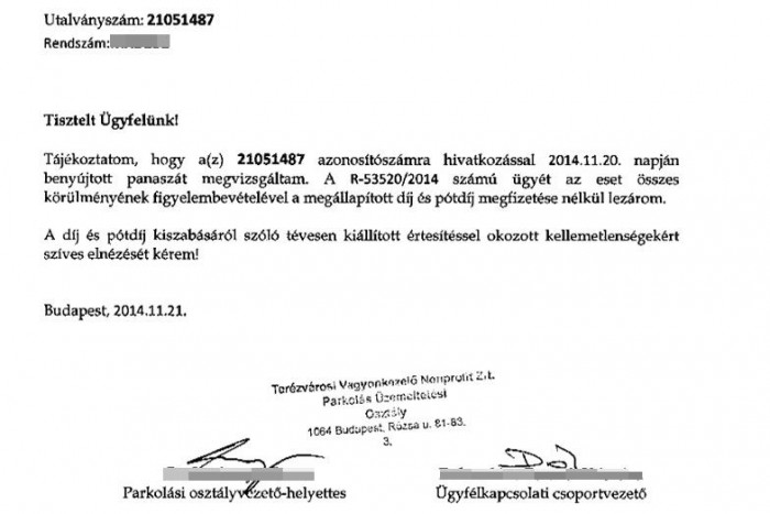 Elnézést kértek, ez a minimum