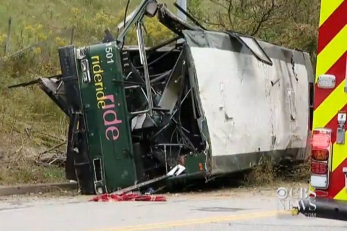 Egymással versenyzett a két busz a baleset előtt 4