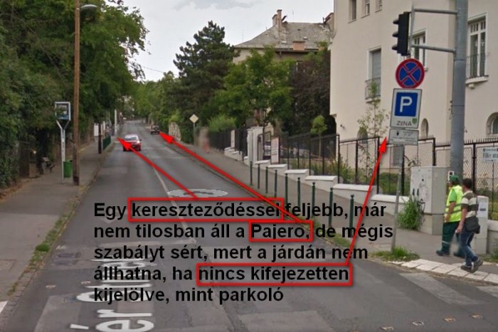 Extrém parkolási esetek Budapesten 6 Megállhatna az úton, de akkor a buszok a Széll Kálmán térig torlódnának vissza, az tuti, sosem bírnák kikerülni