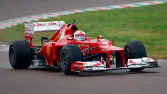 F1: Megvolt Vettel első ferraris tesztje