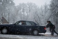 A közlekedésben is gondokat okoz az ónos eső 2