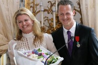 Corinna és Michael Schumacher   (Fotó: Europress)