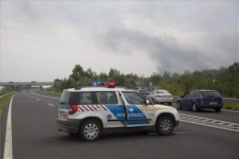 Lezárták az M7-est