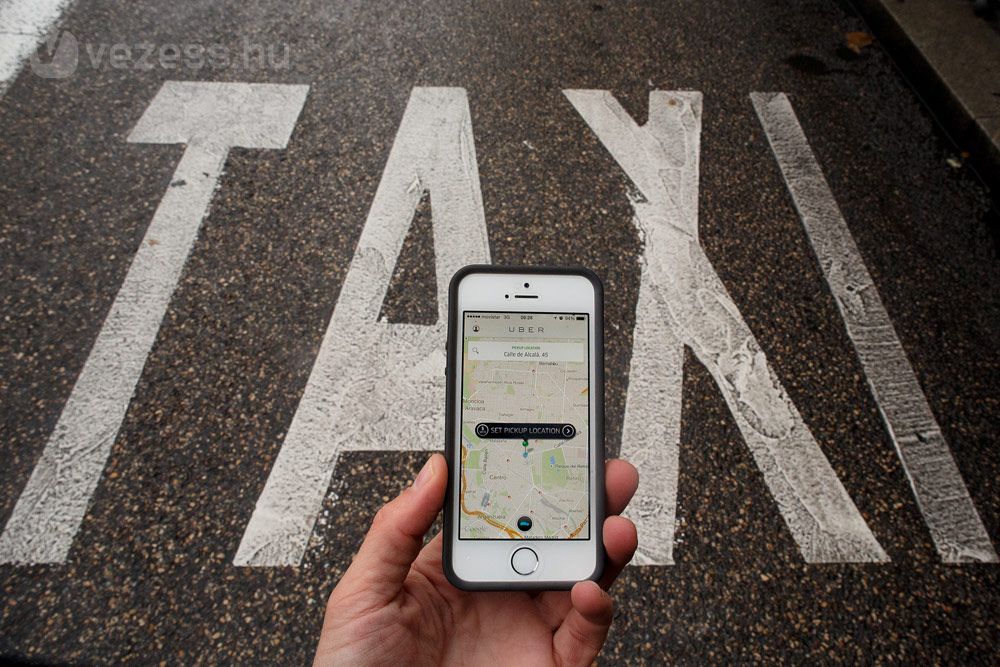 Taxisblokád az Uber ellen Párizsban 5