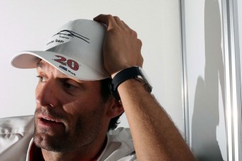 Webber nem emlékszik, hogy ment falnak