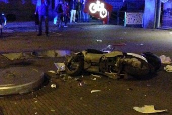 Kis híján megölte a vécé a motorost