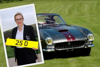 200 millió egy egyedi rendszámtábláért?!