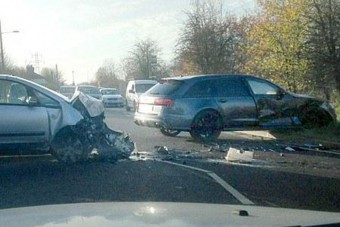 Előkerült a kép David Beckham balesetéről