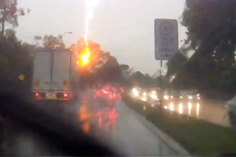 Villám a fába, fa az autóra - Így megy ez