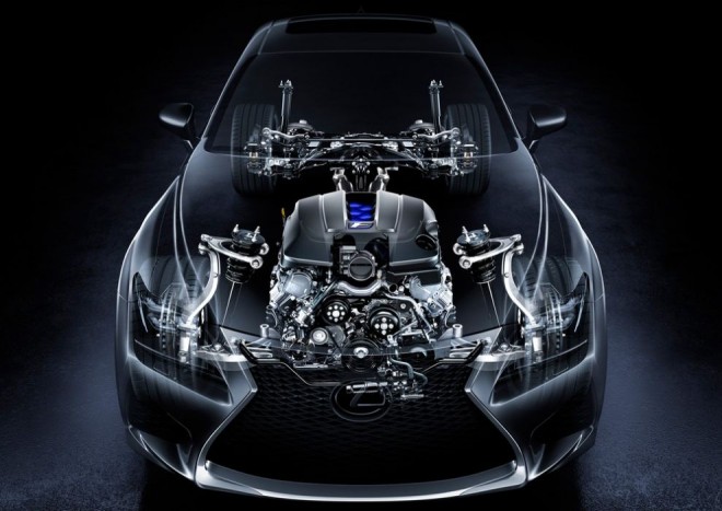 Elöl dupla kereszt-lengőkaros, hátul több lengőkaros a felfüggesztés, a lengéscsillapítás hagyományos, azaz nem adaptív megoldású. A fékrendszer a Brembótól érkezik