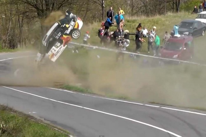 Borzongató ralis bukások 2014-ből