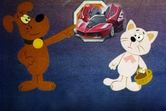 Ezer lóerős Ferrariba botlottunk a KRESZ vizsgálata közben