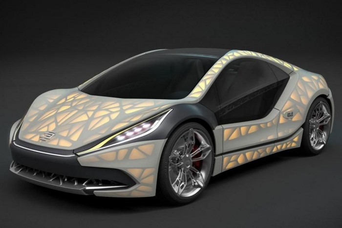 Szövetkarosszériás sportautó Németországból