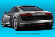 Jövőre itt a vadonatúj Audi R8 17