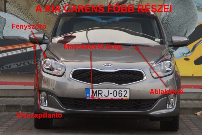 Beépített macskaól a Carensben