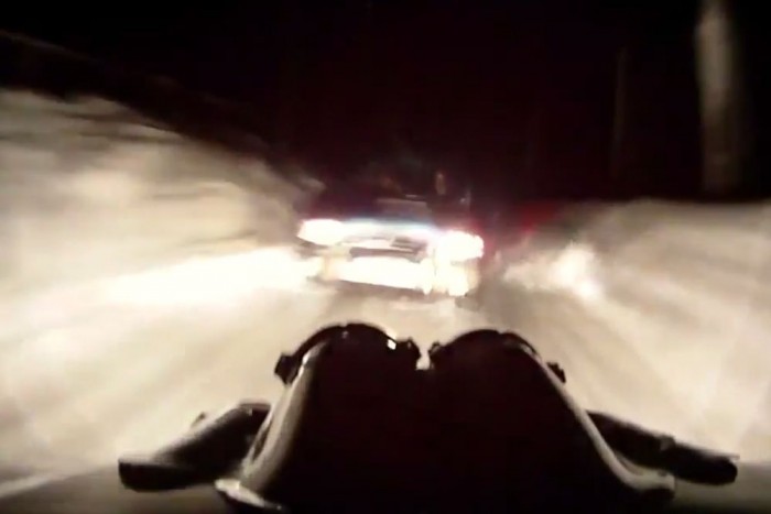 Az éjszakai rali veszélyes, de ilyet még nem láttál