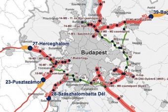 Azt hitted, csak az M0-son fizetsz? Mutatjuk a térképeket!