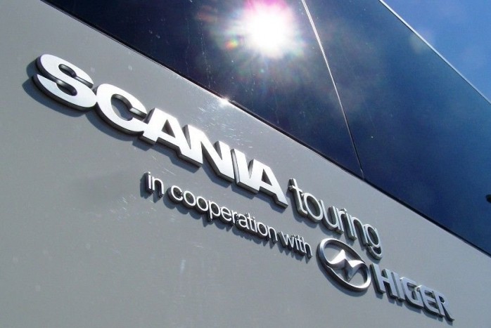 A jármű eredetéről árulkodó felirat 