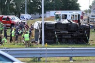 Autókkal ütközött egy pénzszállító Budapesten 2