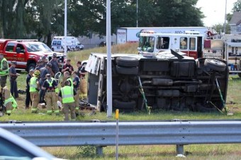 Autókkal ütközött egy pénzszállító Budapesten