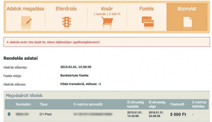 Recseg-ropog az útdíj-rendszernek csúfolt pénzszivattyú 11 | Vezess Hiba lépett fel a vásárlás során - írja a rendszer. Nevetséges ez az egész úgy, ahogy van