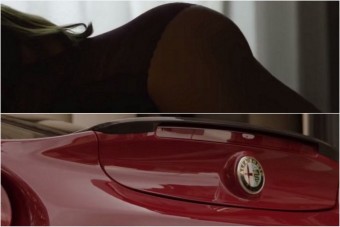 Szexszel hirdetik az Alfa Romeo 4C-t 