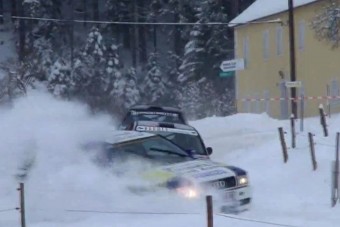 Meglepő dolgot produkált egy Audi a raliversenyen