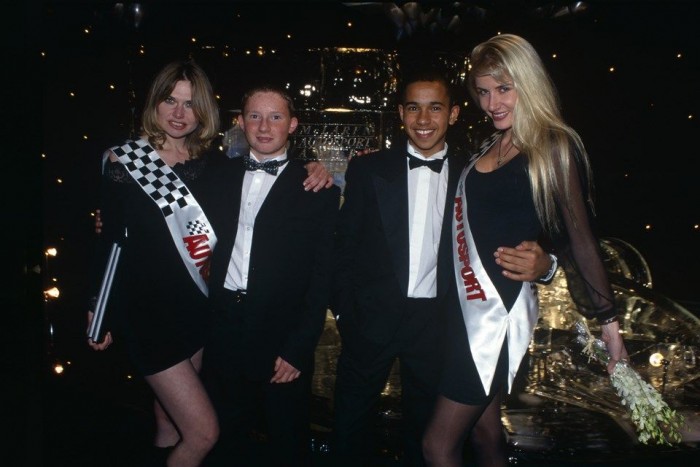 Ritka képek a születésnapos Hamiltonról 12 | Vezess Hamilton mindig is tudott sztárként élni