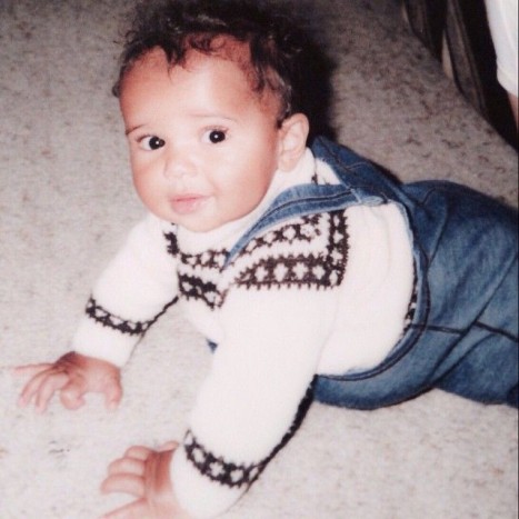 Ritka képek a születésnapos Hamiltonról 6 | Vezess Hamilton ezzel a képpel lepte meg rajongóit születésnapján.