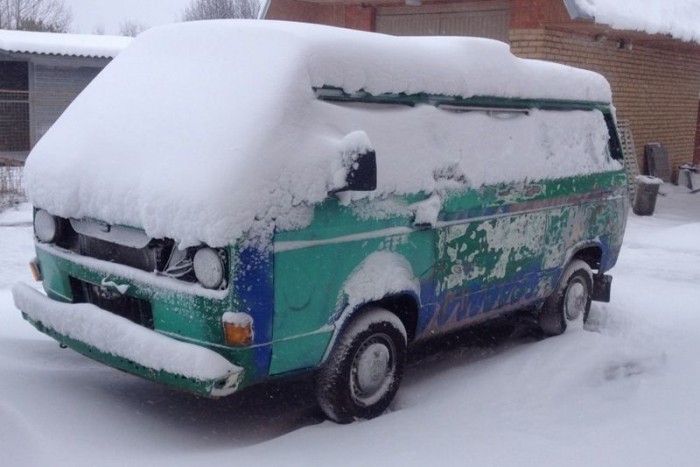 Az új útdíjrendszer visszásságai képekben 11 | Vezess VW Transporter T3, kilencszemélyes személyautó