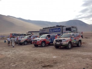 Dakar 2015: Újra együtt menetelt a mezőny