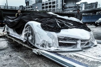 Megérkezett Kínába a Lamborghini ufója
