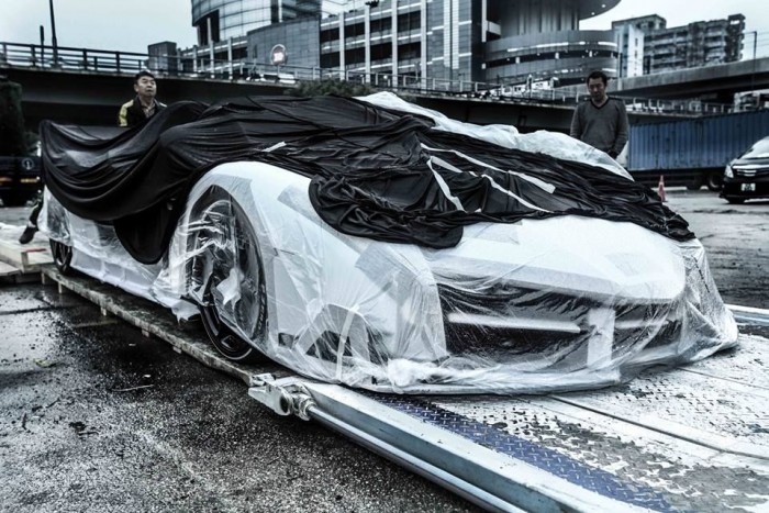 Megérkezett Kínába a Lamborghini ufója 7