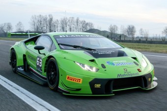 Itt a Lamborghini első GT3 versenyautója!