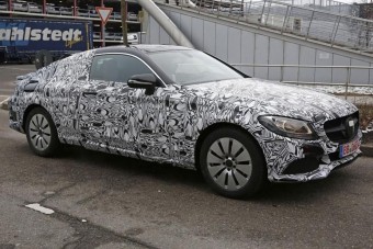 Így néz ki a Mercedes új C-kupéja!
