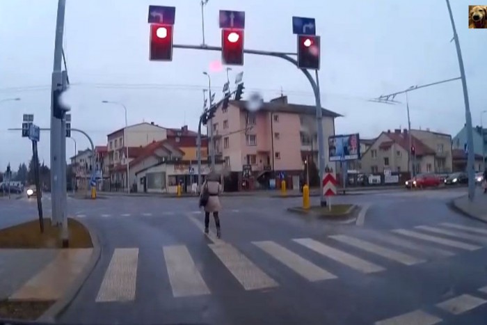 Gyalogos ennél nem lehet őrültebb