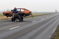 A nap képe: lopott roncsot húzott a póni 6