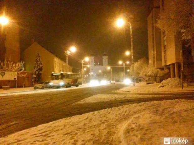 Durván rákezdett a havazás, mutatjuk, hol kell vigyázni 10 | Vezess Székesfehérvár