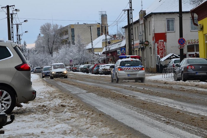 Képeken a keleti régiót beterítő havazás 9