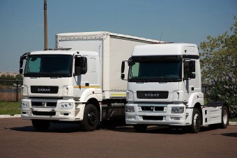 Önmagát vezető kamion a Kamaztól