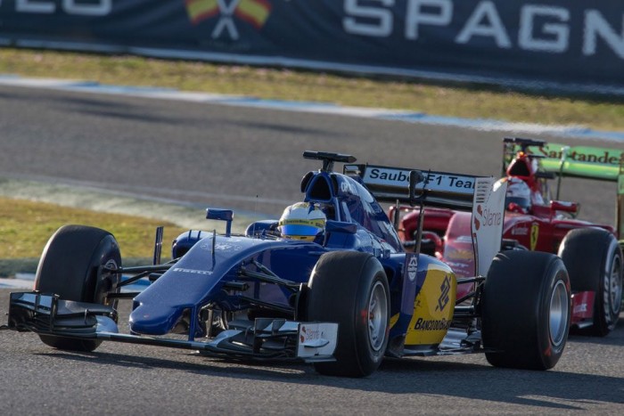 F1: Nem a szponzoroknak villantott a Sauber 6